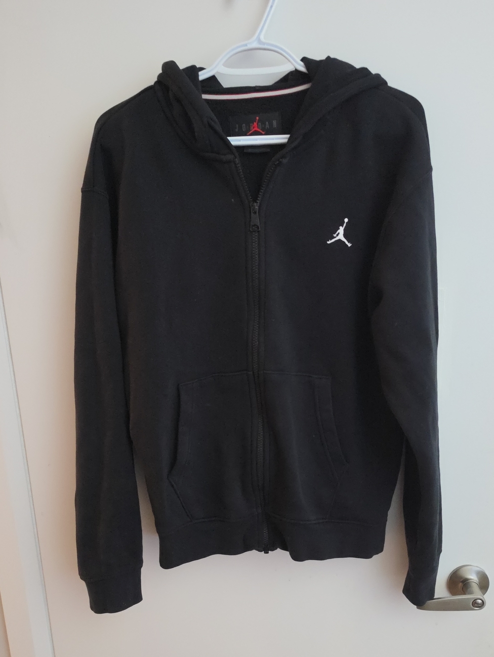 Jordan Black Full-Zip Hoodie Good Condition